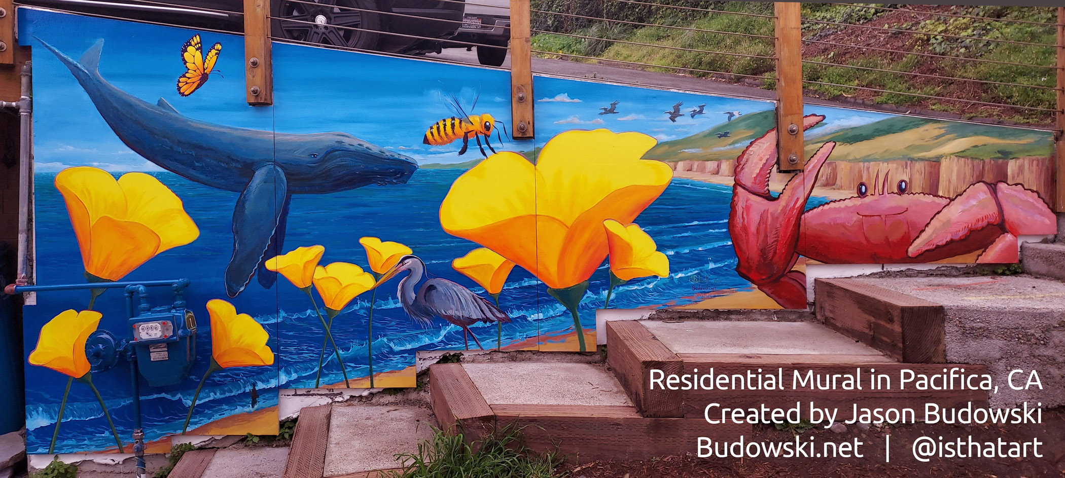 Private Mural Commissions in San Mateo County